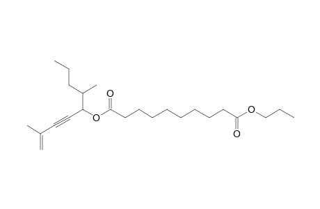 Sebacic acid, 2,6-dimethylnon-1-en-3-yn-5-yl propyl ester