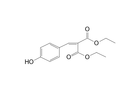 (p-hydroxybenzylidene)malonic acid, diethyl ester
