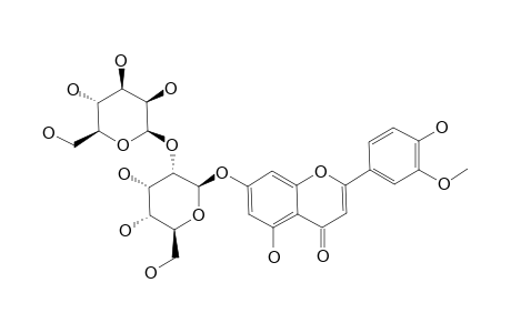CHRYSOERIOL-7-O-(2''-O-BETA-D-MANNOPYRANOSYL-BETA-D-ALLOPYRANOSIDE)