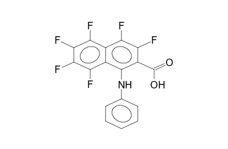 1-PHENYLAMINO-2-CARBOXYHEXAFLUORONAPHTHALENE