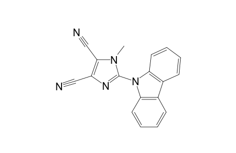 2-N-Carbazolyl-4,5-dicyano-1-methylimidazole