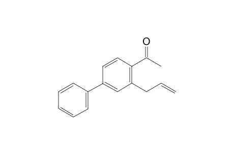 1-[3-Allyl-(1,1'-biphenyl)-4-yl]ethan-1-one