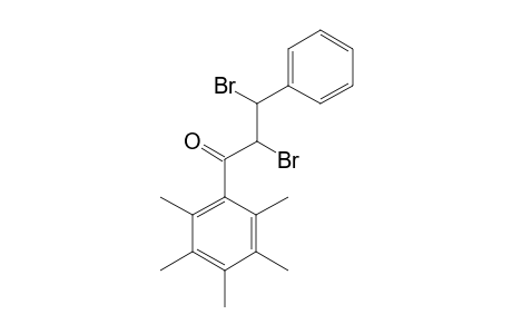 2,3-dibromo-2',3',4',5',6'-pentamethyl-3-phenylpropiophenone
