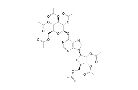 2',3',5'-TRI-O-ACETYL-6-O-(2,3,4,6-TETRA-O-ACETYL-BETA-D-GLUCOPYRANOSYL)-INOSINE