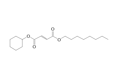 Fumaric acid, cyclohexyl octyl ester