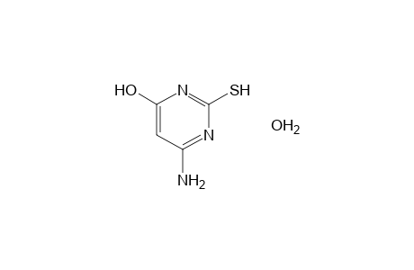 6-Amino-2-sulfanyl-4-pyrimidinol hydrate