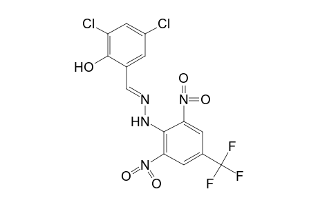 3,5-DICHLOROSALICYLALDEHYDE, (2,6-DINITRO-alpha,alpha,alpha-TRIFLUORO-p-TOLYL)HYDRAZONE
