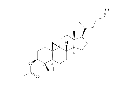 25,26,27-TRISNOR-3-BETA-ACETOXY-CYCLOARTAN-24-AL