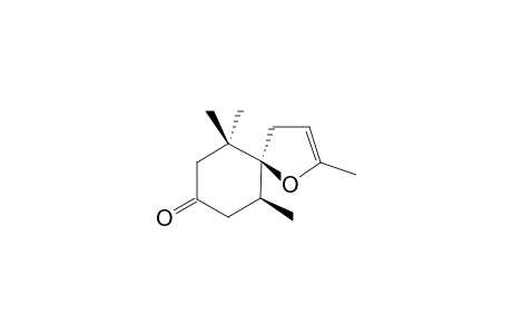 (CIS)-8,9-DEHYDRO-4,5-DIHYDROTHEASPIRONE;2,6,10,10-TETRAMETHYL-1-OXASPIRO-[4,5]-DEC-2-EN-8-ONE