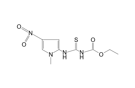 4-(1-methyl-4-nitropyrrol-2-yl)-3-thioallophanic acid, ethyl ester