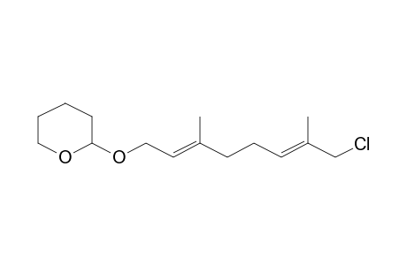 (2E,6E)-8-Chloro-3,7-dimethyl-2,6-octadienyl tetrahydro-2H-pyran-2-yl ether