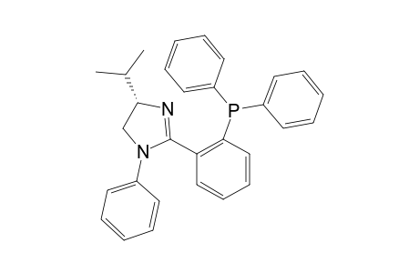 (S)-4-ISOPROPYL-1-PHENYL-2-(2-DIPHENYLPHOSPHANYL-PHENYL)-4,5-DIHYDROIMIDAZOLE