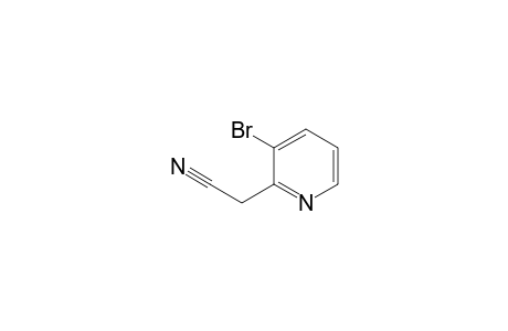 2-(3-bromopyridin-2-yl)acetonitrile