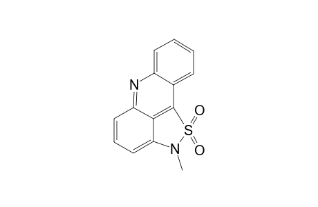 1-Methyl-2-thia-1,7-diazatetracyclo10.7.5.4.3.1.0]heptadeca-heptaene - S-dioxide