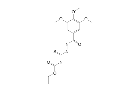 1-thioimidodicarboxylic acid, 3-ethyl ester, 1-[2-(3,4,5-trimethoxybenzoyl)hydrazide]