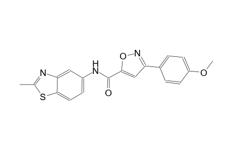 5-isoxazolecarboxamide, 3-(4-methoxyphenyl)-N-(2-methyl-5-benzothiazolyl)-