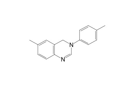 3,4-Dihydro-6-methyl-3-(p-tolyl)quinazoline