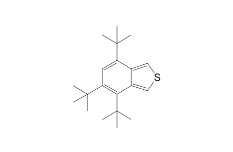 4,5,7-Tri-t-butylbenzo[c]thiophene