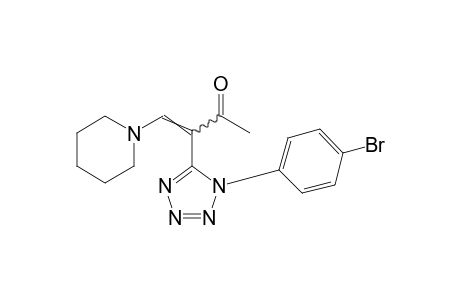 3-[1-(p-bromophenyl)-1H-tetrazol-5-yl]-4-piperidine-3-buten-2-one