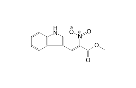 2-propenoic acid, 3-(1H-indol-3-yl)-2-nitro-, methyl ester, (2Z)-
