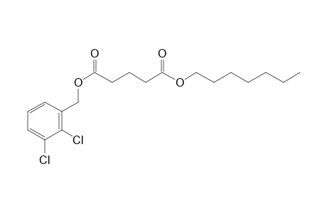 Glutaric acid, 2,3-dichlorobenzyl heptyl ester