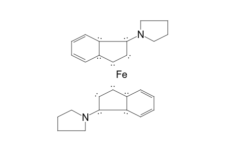 Iron, bis(1-pyrrolidinyl-.eta.-5-indenyl)-