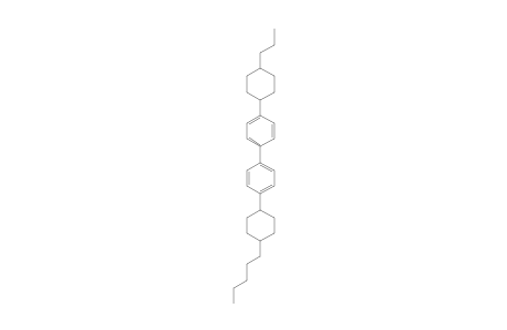 1,1'-Biphenyl, 4-(4-pentylcyclohexyl)-4'-(4-propylcyclohexyl)-, [trans(trans)]-