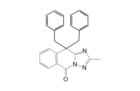 10,10-dibenzyl-2-methyl-s-triazolo[1,5-b]isoquinolin-5(10H)-one