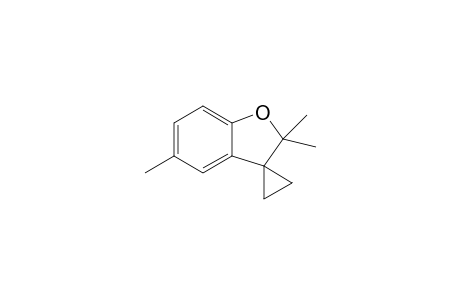 2,2-Dimethyl-3,3-(1',2'-ethylidene)-5-methyl-1,2-dihydrobenzofuran