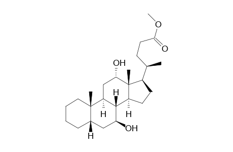 7-BETA,12-ALPHA-DIHYDROXY-5-BETA-CHOLSAEUREMETHYLESTER