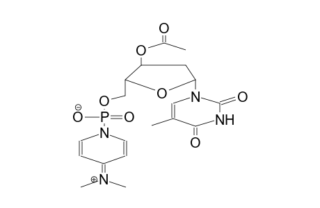 3'-O-ACETYLTHYMIDINE-5'-(PARA-DIMETHYLAMINOPYRIDYL)PHOSPHATE, BETAINE