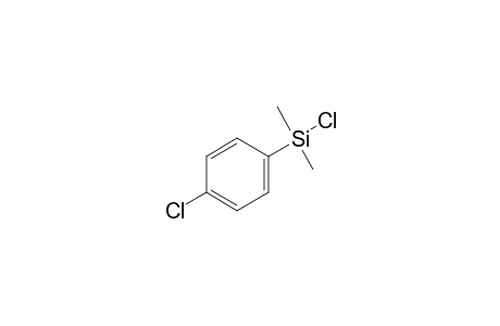 chloro(p-chlorophenyl)dimethylsilane