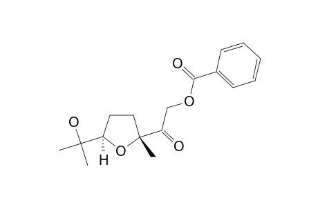 TRANS-2-[5-(1-HYDROXY-1-METHYLETHYL)-2-METHYL-TETRAHYDROFURAN-2-YL]-2-OXOETHYL-BENZOATE