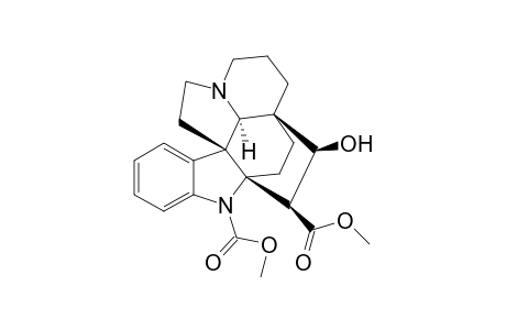 (-)-N-CARBOMETHOXY-17-BETA-HYDROXY-KOPSININE