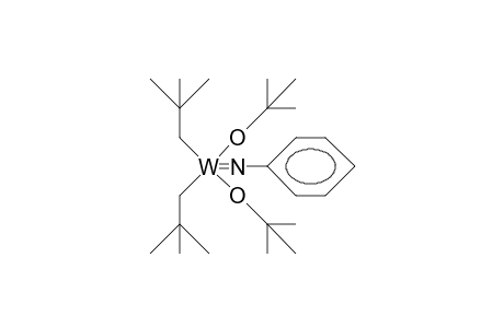 Di-T-butoxy-dineopentyl-phenylimido tungsten