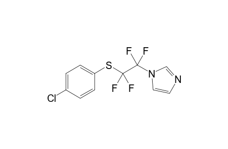 1-(2-((4-Chlorophenyl)thio)-1,1,2,2-tetrafluoroethyl)-1H-imidazole