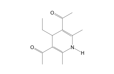 3,5-diacetyl-1,4-dihydro-2,6-dimethyl-4-ethylpyridine