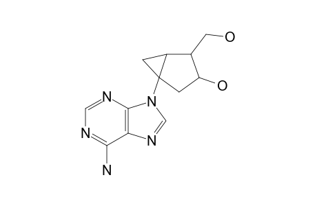 (1S,3S,4R,5S)-3-HYDROXY-4-HYDROXYMETHYL-1-(6-AMINOPURIN-9-YL)-BICYCLO-[3.1.0]-HEXANE