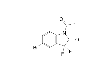 N-ACETYL-5-BROMO-3,3-DIFLUORO-2-OXO-INDOLE