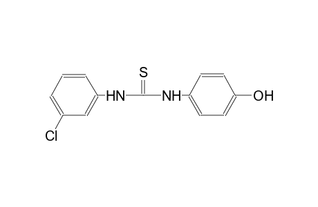 3-(3-chlorophenyl)-1-(4-hydroxyphenyl)thiourea