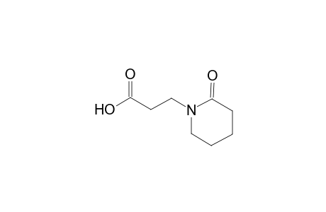 3-(2-Oxopiperidin-1-yl)propanoic acid