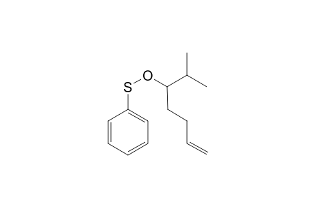 (1-Isopropylpent-4-enoxythio)benzene