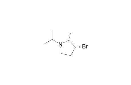 (cis)-3-Bromo-1-isopropyl-2-methylpyrrolidine