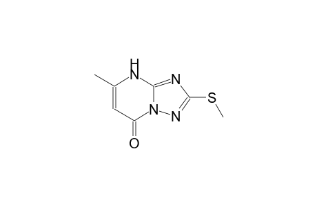 5-methyl-2-methylsulfanyl-1H-[1,2,4]triazolo[5,1-b]pyrimidin-7-one