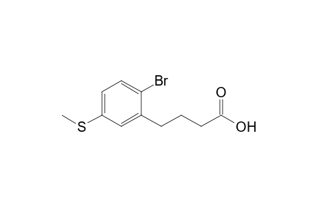 4-[2'-Bromo-5'-(methylthio)phenyl]-4-oxobutyric acid
