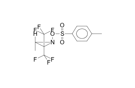 TRANS-1-TOSYLOXY-2-METHYL-3,3-BIS(TRIFLUOROMETHYL)AZIRIDINE