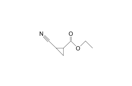 CYCLOPROPANECARBOXYLIC ACID, 2-CYANO-, ETHYL ESTER