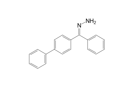 4-Phenylbenzophenone, hydrazone