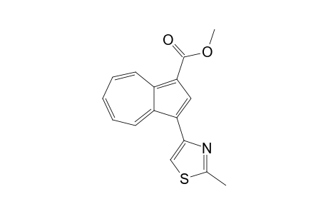 3-(2-Methyl-4-thiazolyl)-1-azulenecarboxylic acid methyl ester