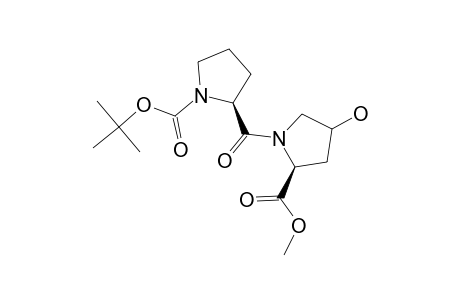 METHYL-(2S,4R)-N-[(2S)-N-(TERT.-BUTOXYCARBONYL)-PROPYL]-4-HYDROXYPROLINATE;CONFORMER-CT